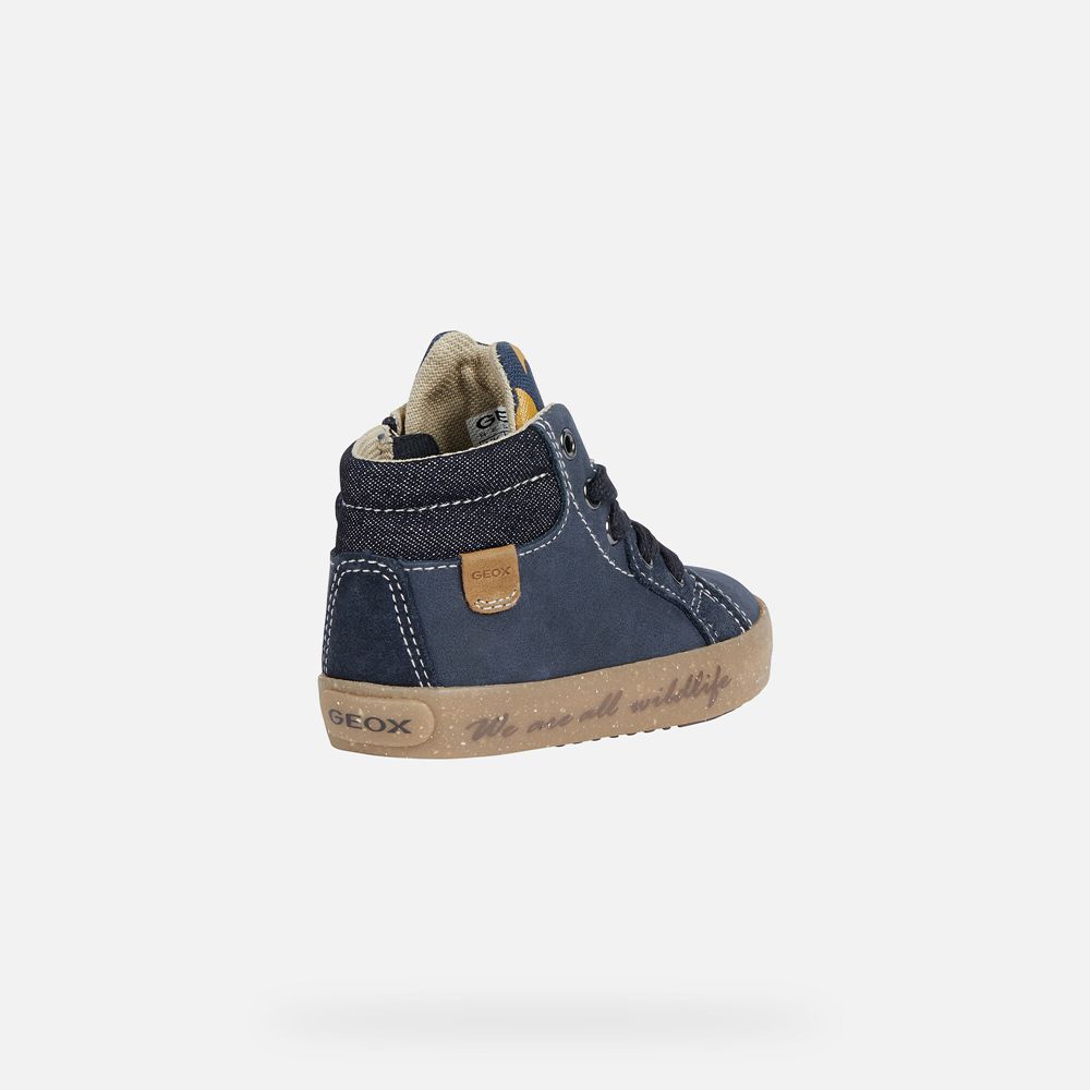 Geox Sneakers Navy Kilwi Boy - Geox Baby Shoes - ZVHTOJ285